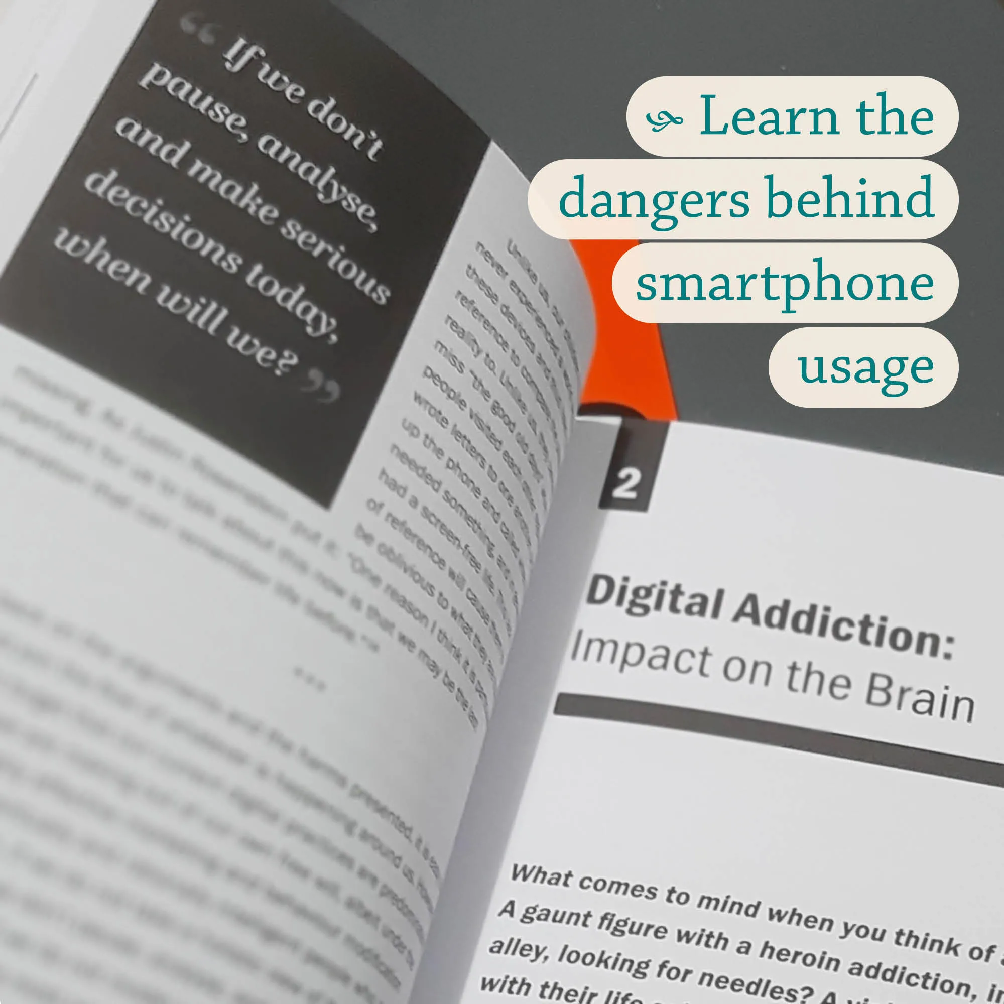 Inside page of Digital Deceptions by Abdelzaher, Howeedy, Qureshi. Islamic smartphone usage guide by Ta-Ha Publishers