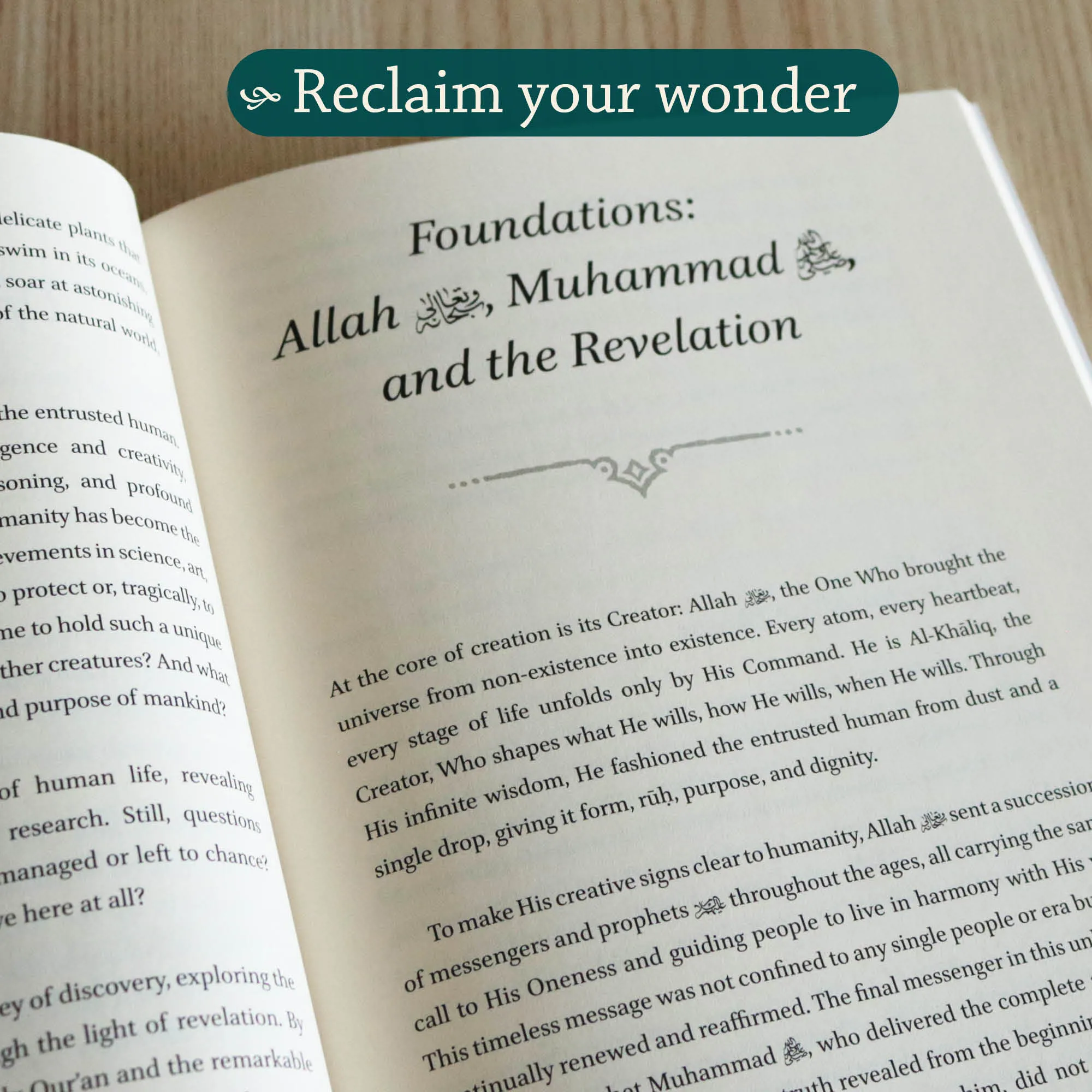 Inside Page of Human: The Secret Within | Muhammad Haider Khan Lodhi. Islamic guide to human purpose by Ta-Ha Publishers