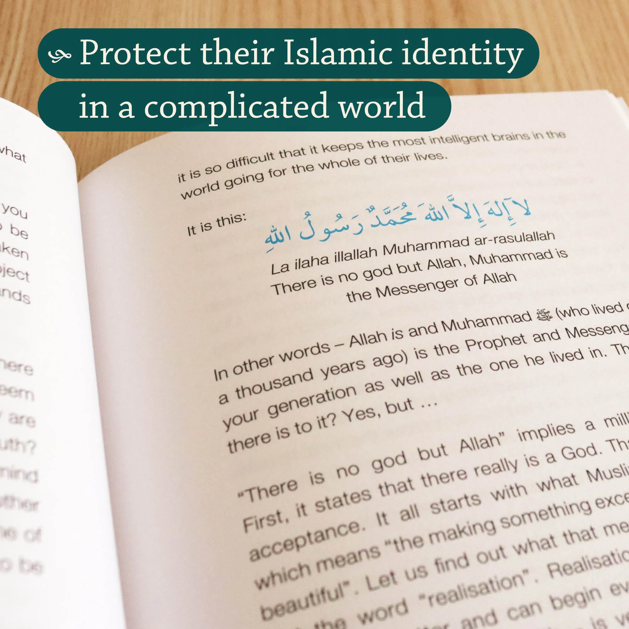 Inside page of Muslim Teenagers Copying by Ruqaiyyah Waris Maqsood. Muslim teen guide by Ta-Ha Publishers