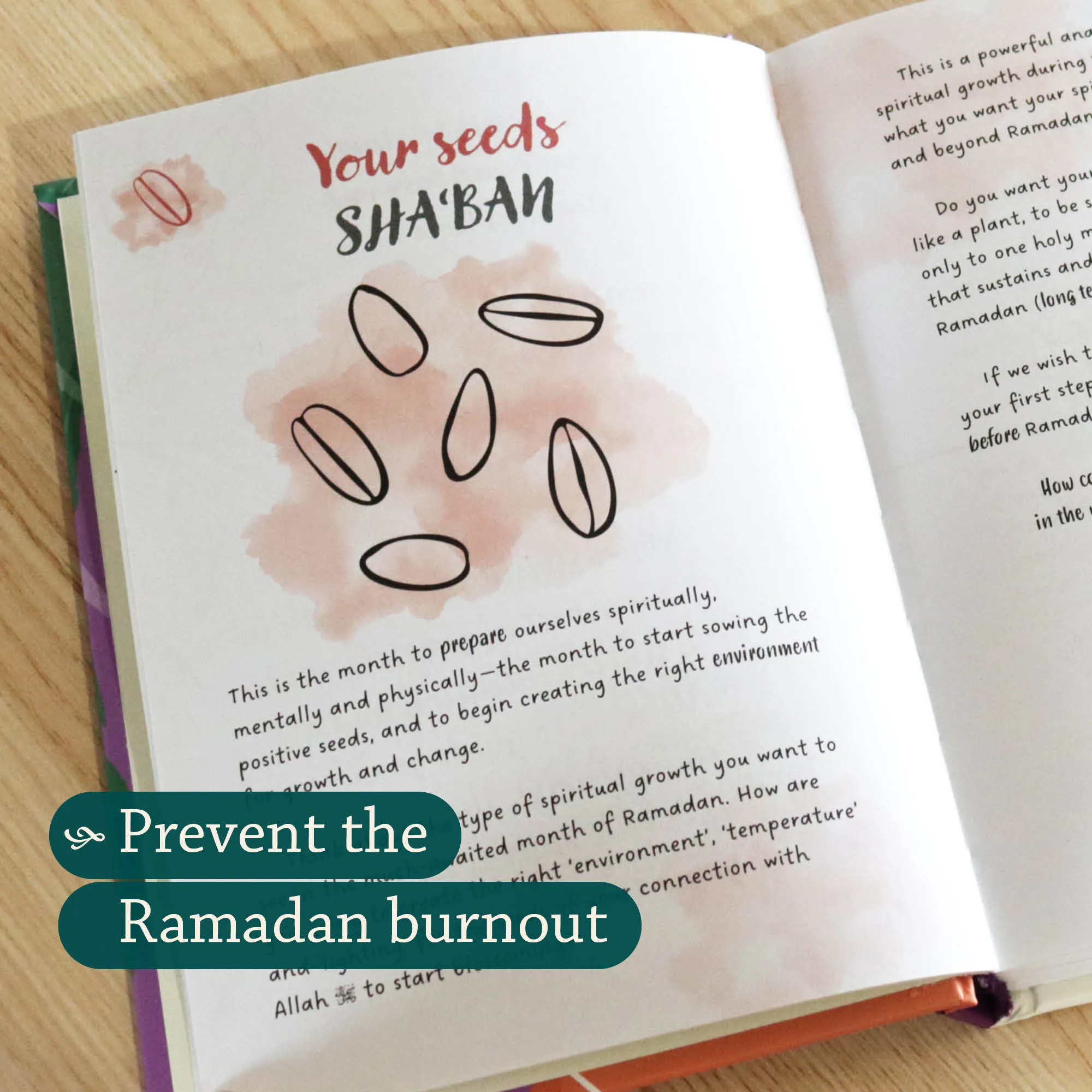 Inside Page of Sha‘ban, Ramadan, Shawwal by Nabeelah Niaz. Ramadan guide for women by Ta-Ha Publishers