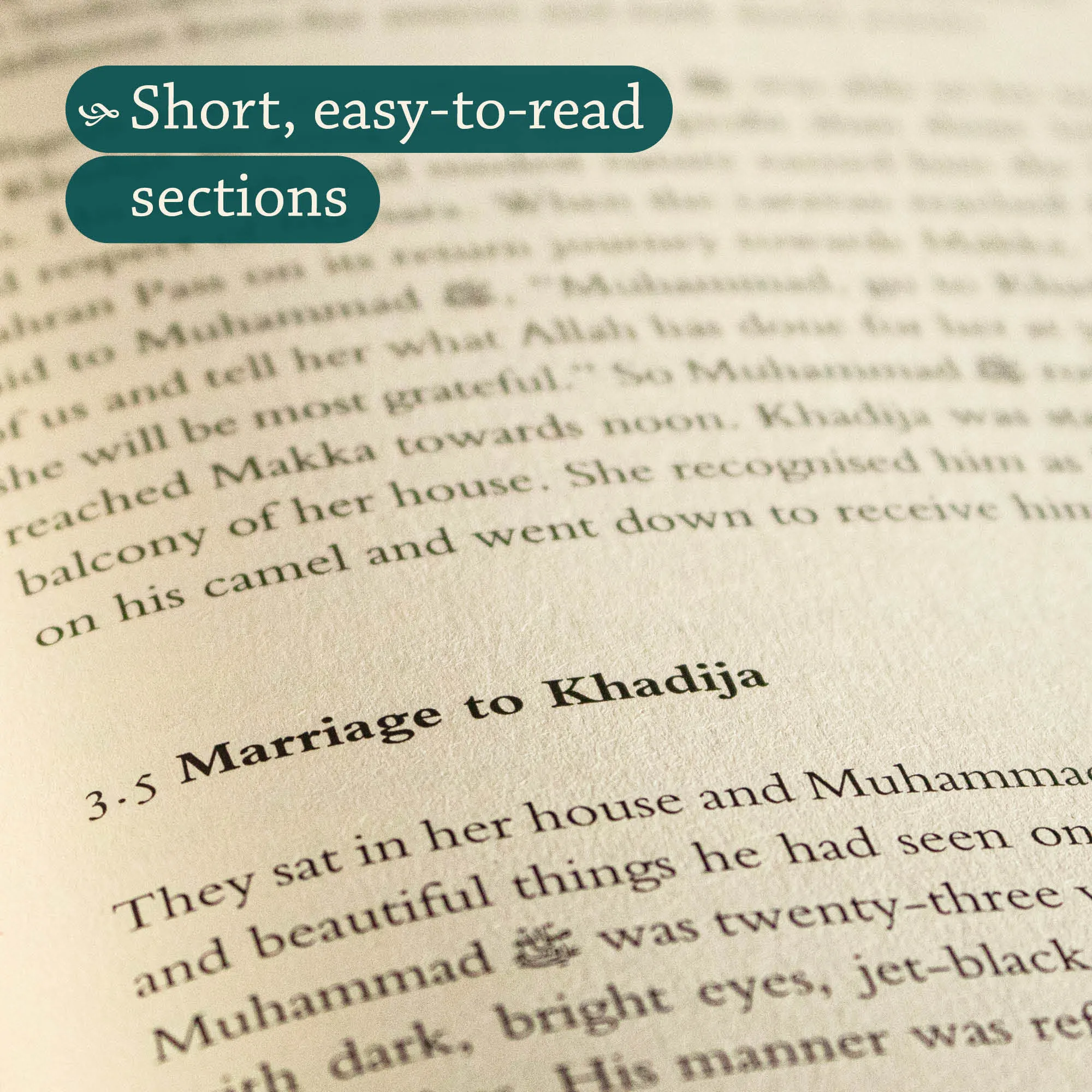 Page detail of The Life of Muhammad by Tahia Al-Ismail. Gentle seerah for teens by Ta-Ha Publishers