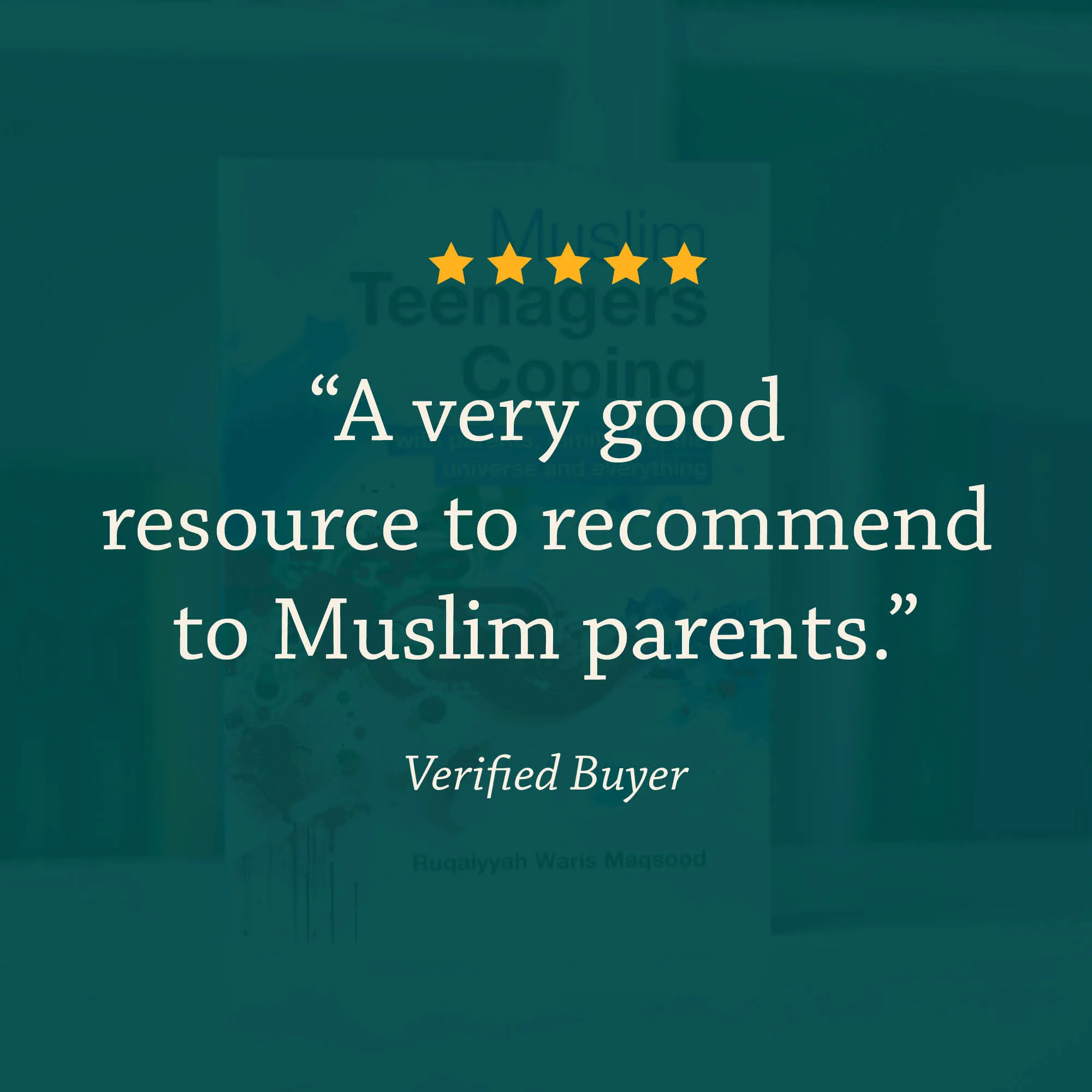 Book Review of Muslim Teenagers Copying by Ruqaiyyah Waris Maqsood. Muslim teen guide by Ta-Ha Publishers
