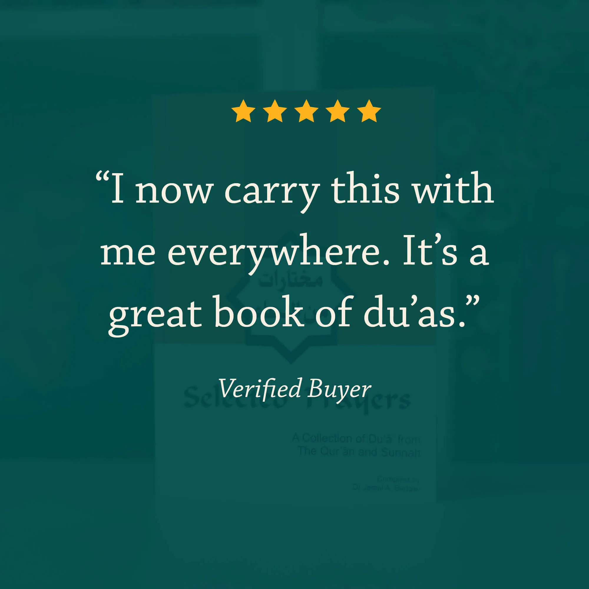 Book Review of Selected Prayers by Dr Jamal A. Badawi. Daily du’as collection by Ta-Ha Publishers