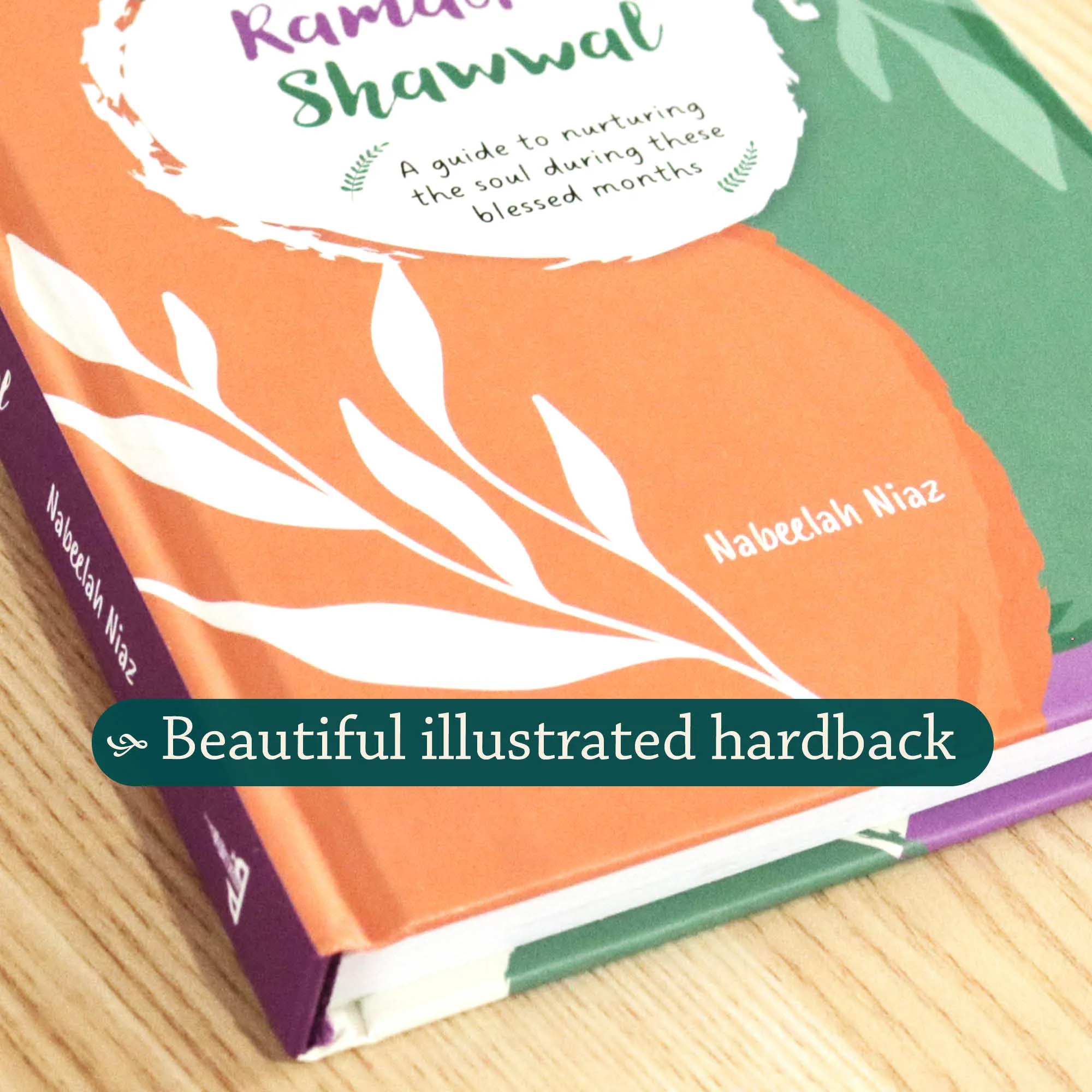 Front cover detail of Sha‘ban, Ramadan, Shawwal by Nabeelah Niaz. Ramadan guide for women by Ta-Ha Publishers