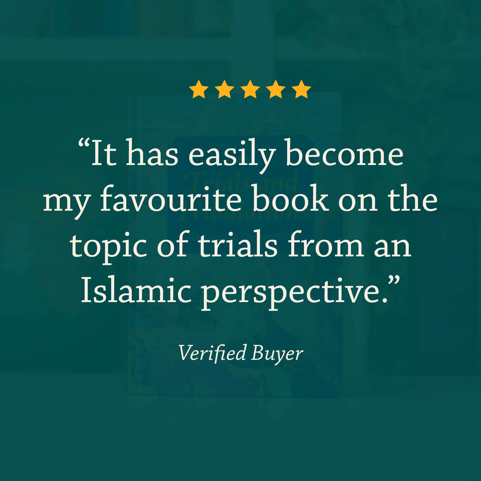 Book Review of Trials and Tribulations, Islamic Perspective by Faisal Malik. Islamic guide for difficult times by Ta-Ha Publishers