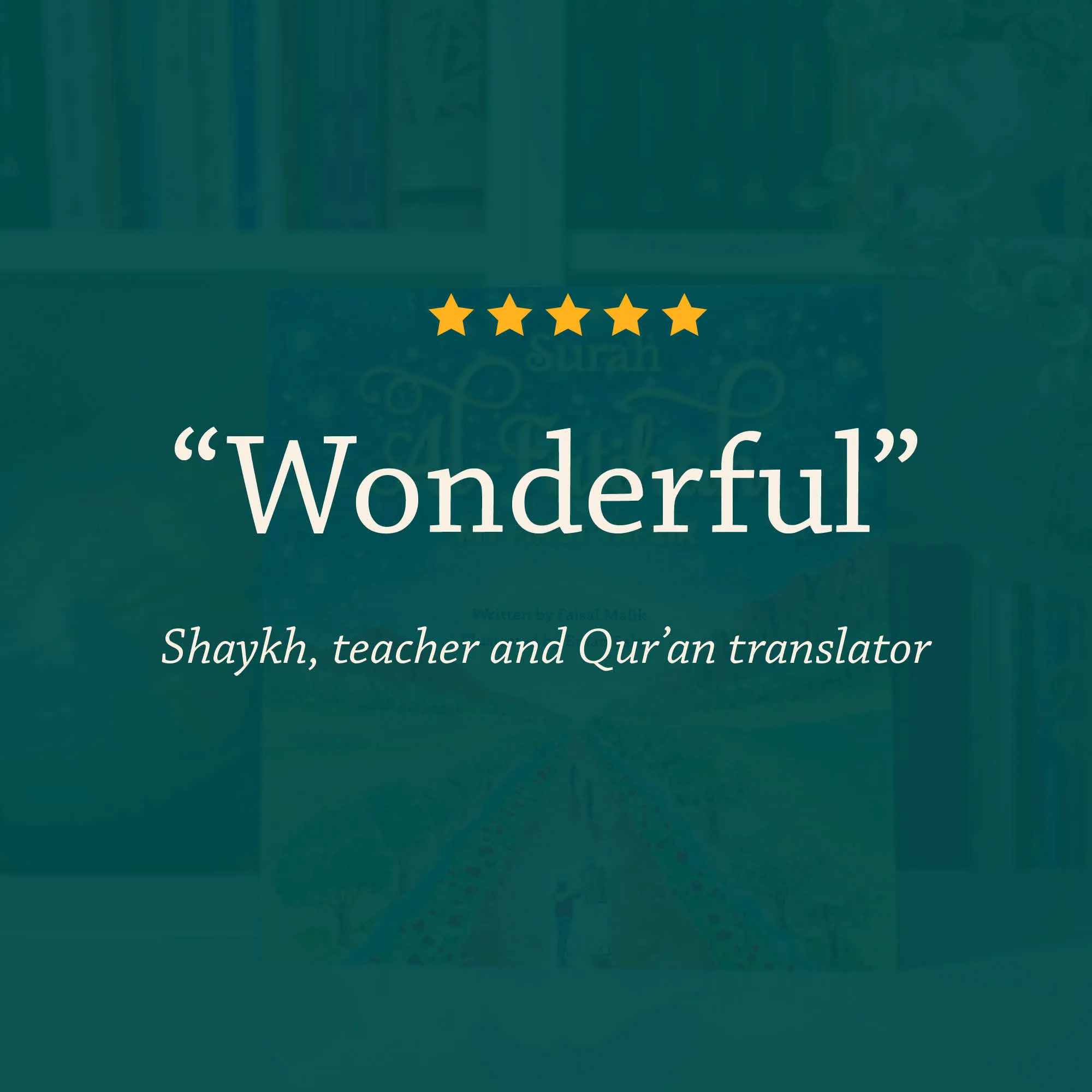 Book Review of Surah Al-Fatihah by Faisal Malik. Children’s Fatihah tafsir by Ta-Ha Publishers